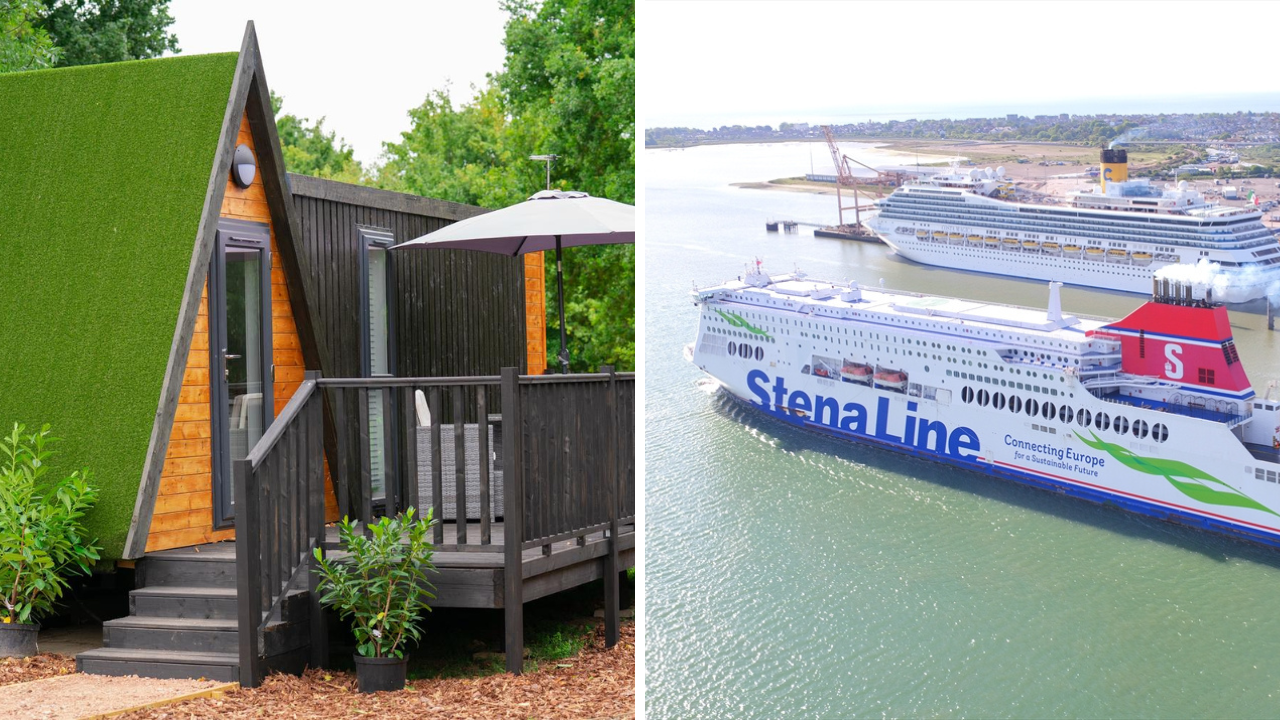 Lee Valley Campsite Sewardstone and Stena Line ferry